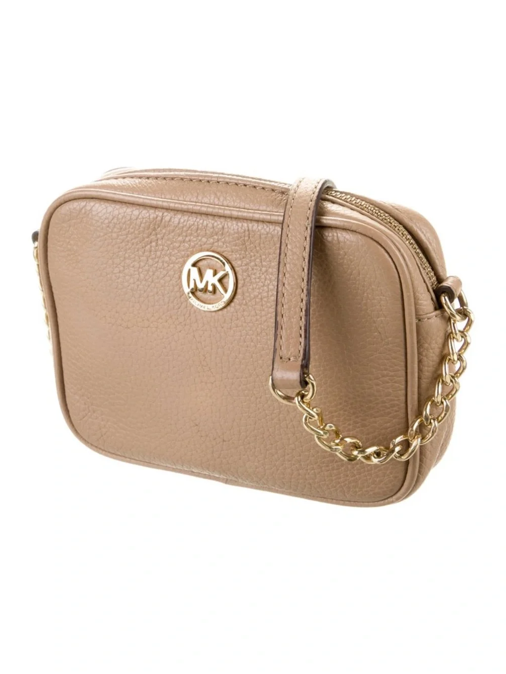 Crossbody Bag in Beige - Women's Shoulder Bag